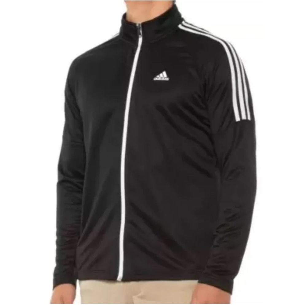 Adidas French Terry Full Zip Golf Jacket Size Large - Picture 1 of 8